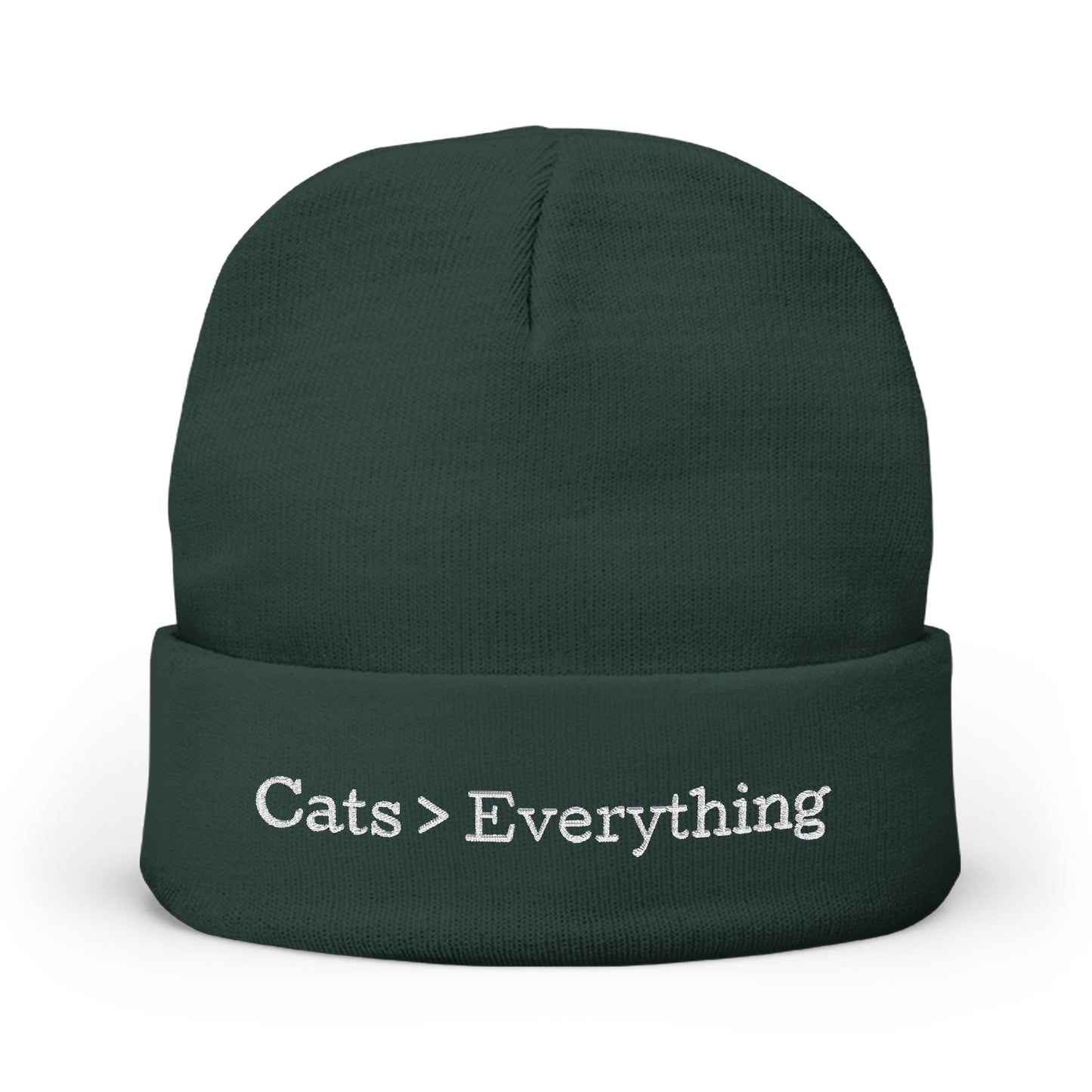 Cats > Everything Embroidered Beanie
