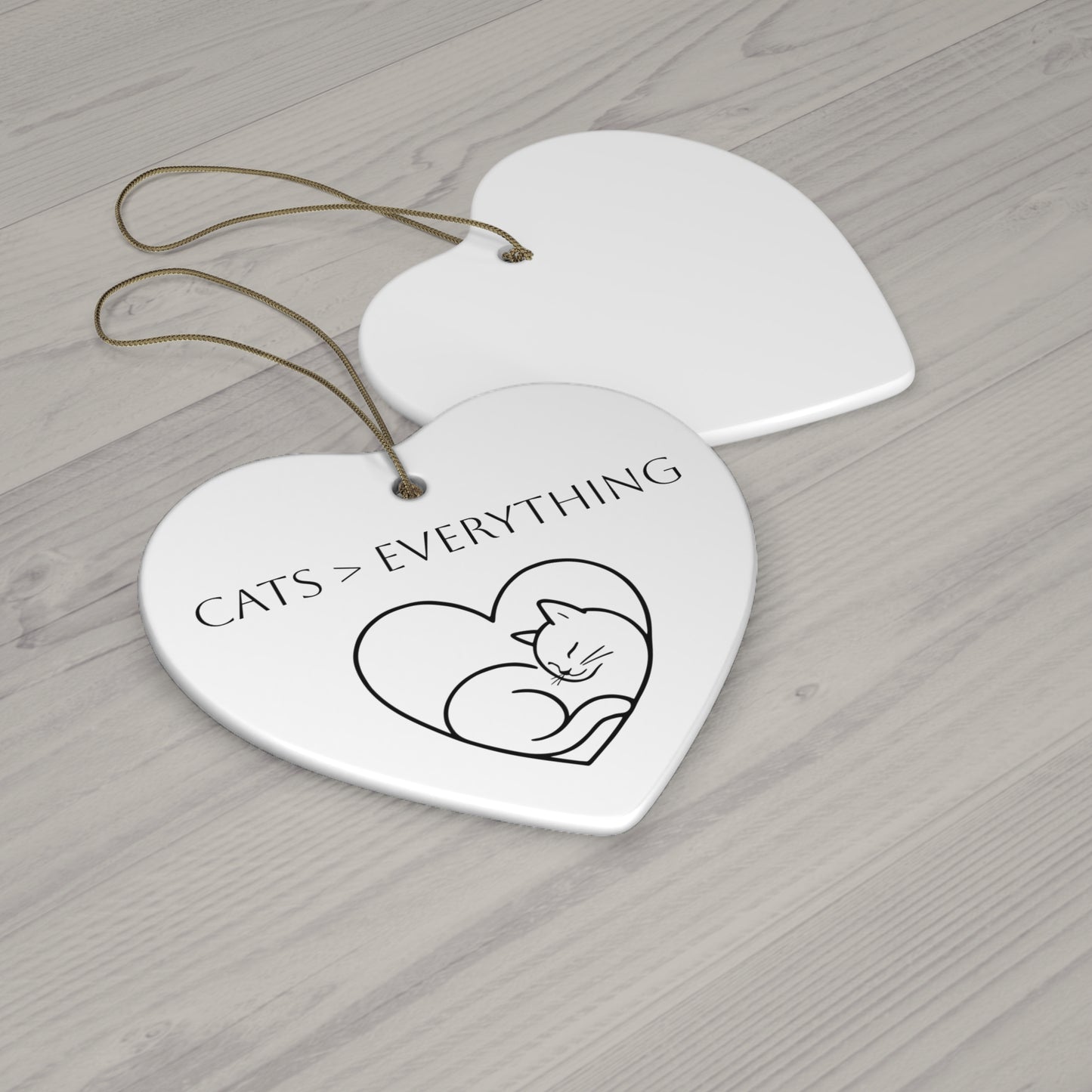 Cats > Everything Ceramic Ornament