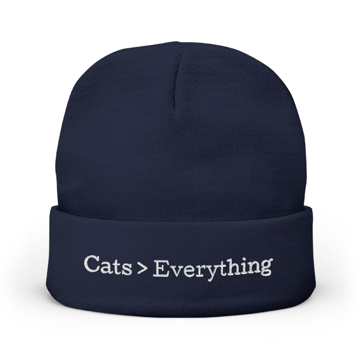Cats > Everything Embroidered Beanie