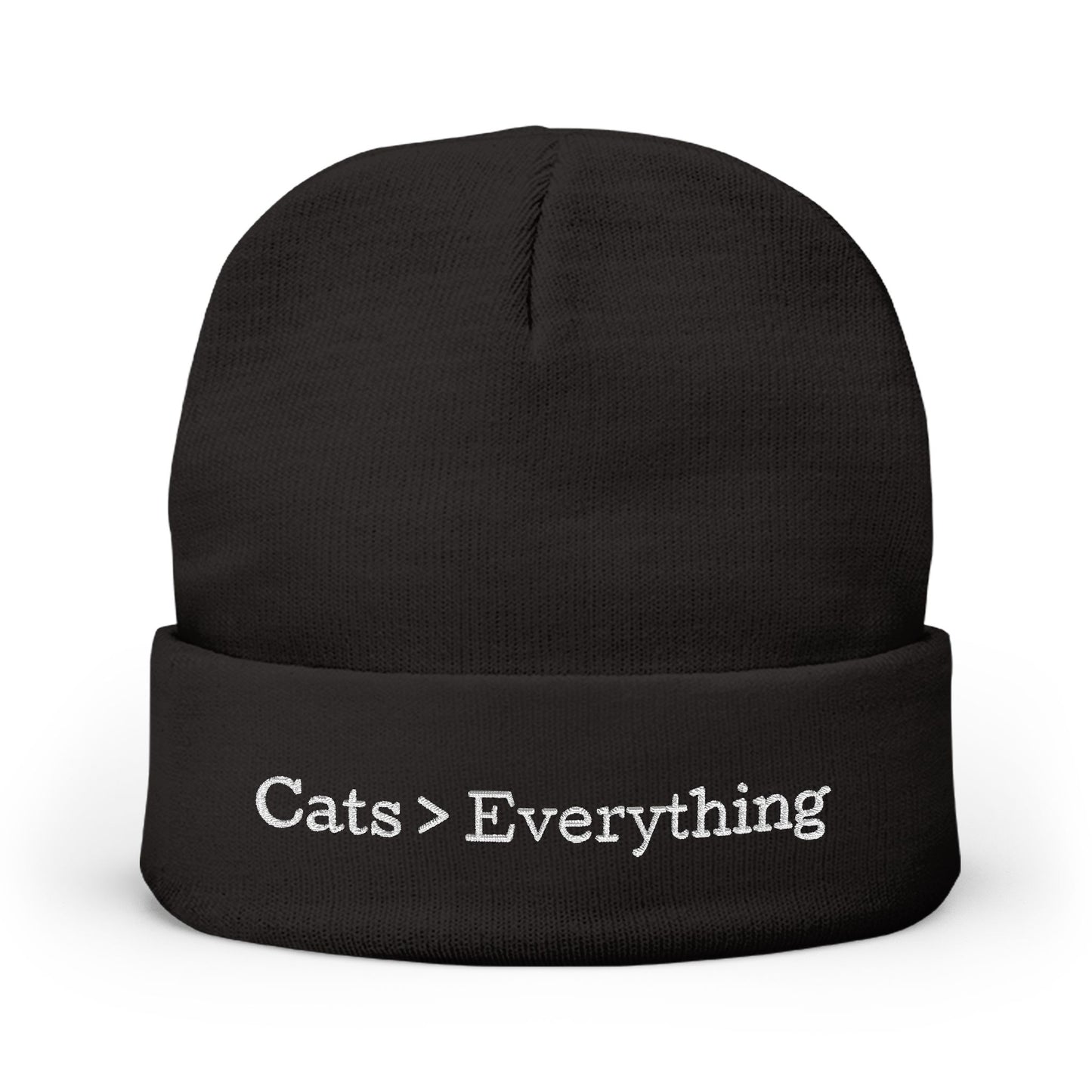 Cats > Everything Embroidered Beanie