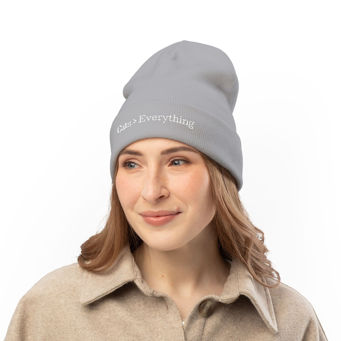 Cats > Everything Embroidered Beanie