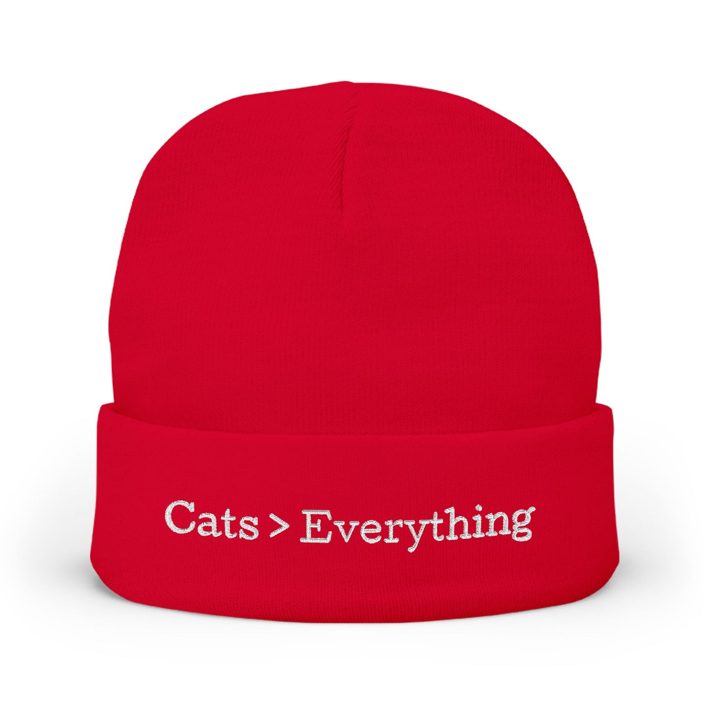 Cats > Everything Embroidered Beanie